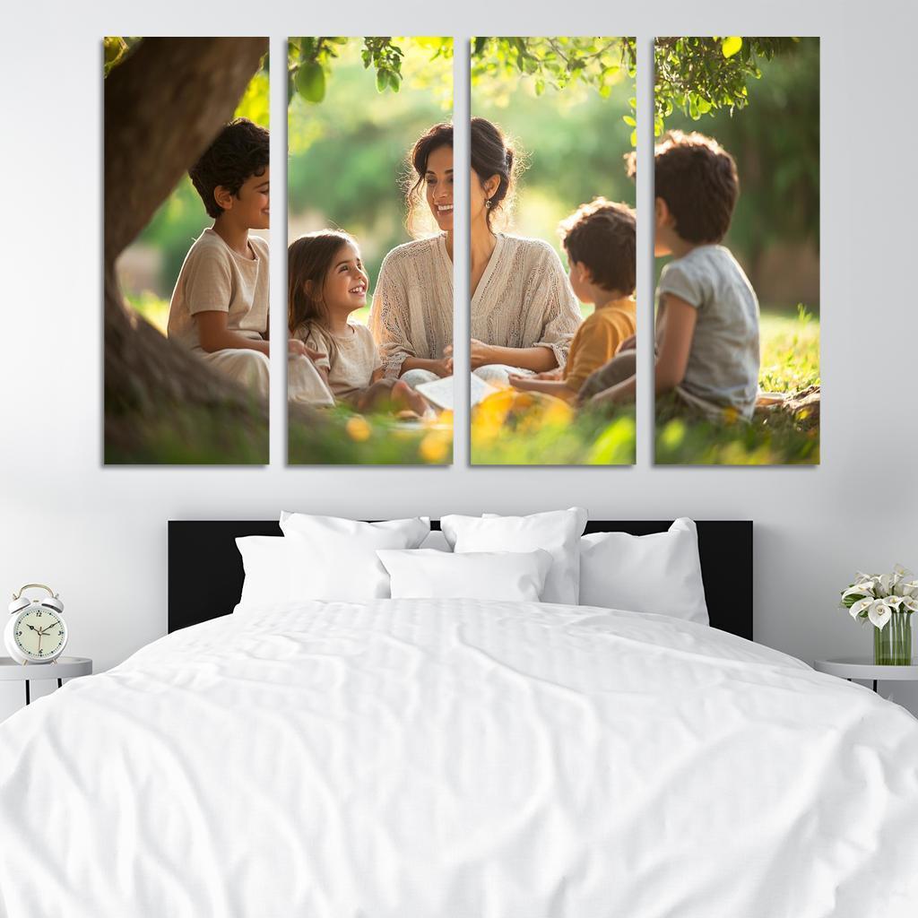 Stories Of Strength A Mothers Journey Canvas Paintings Frame