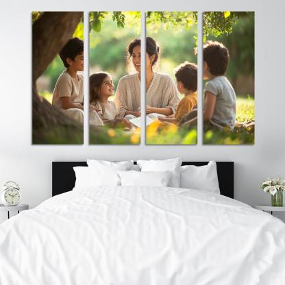 Stories Of Strength A Mothers Journey Canvas Paintings Frame