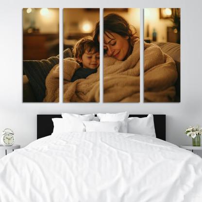The Comforting Blanket Wrapped In A Mother's Love One-piece Frames