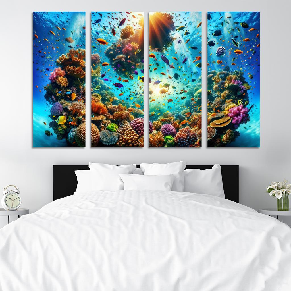 Marine Wonderland Snorkel And Dive Adventure Art Trends