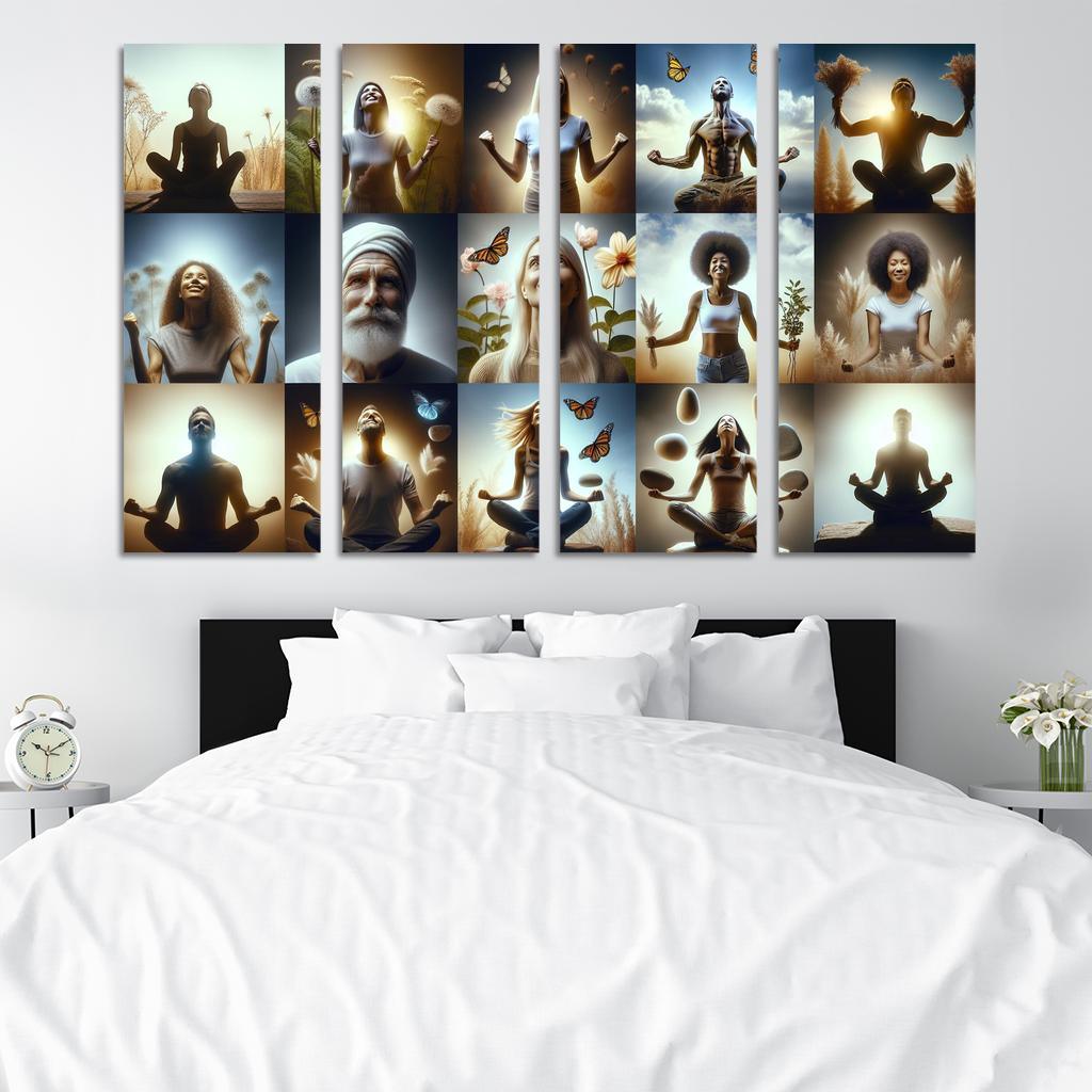 Resilience In The Face Of Adversity Stories Of Survivors Custom Paintings Frame