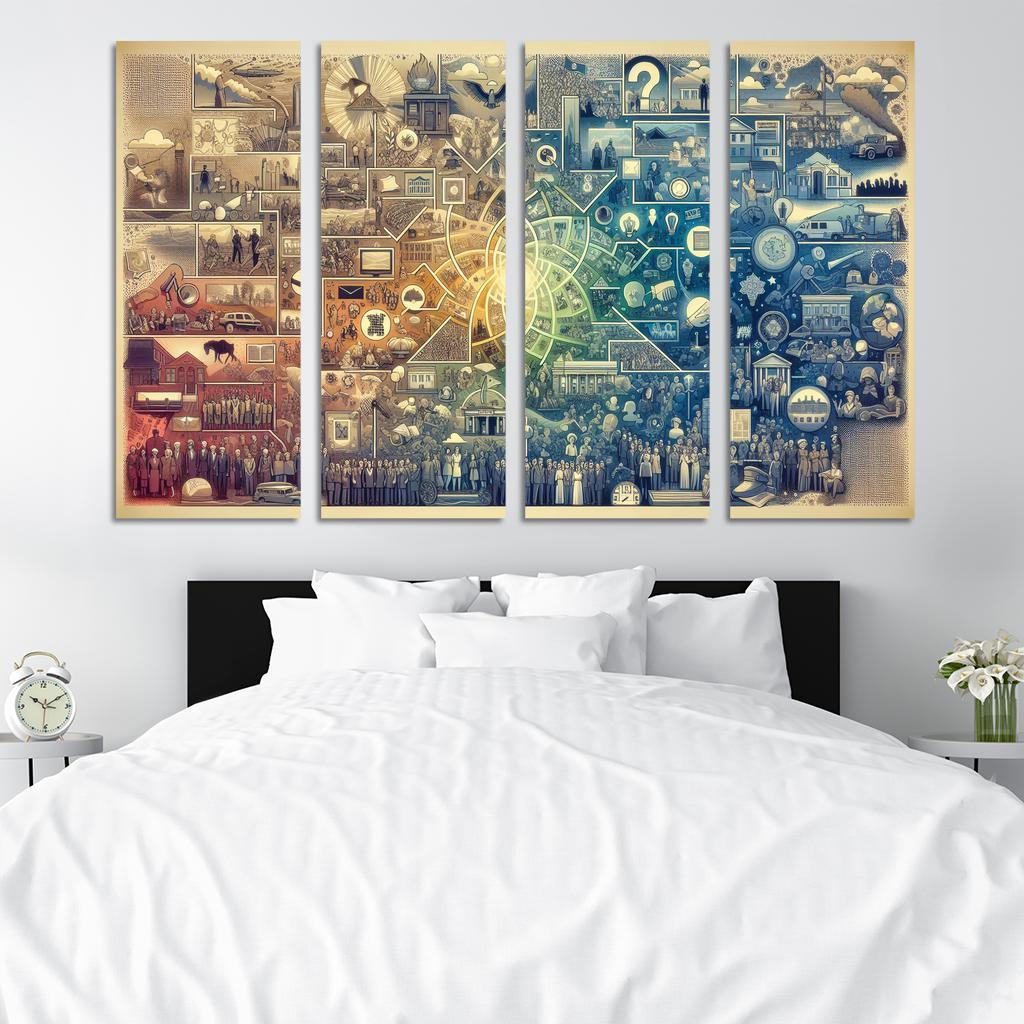 Whispers Of The Past Honoring Historical Trauma Multi-panel Paintings