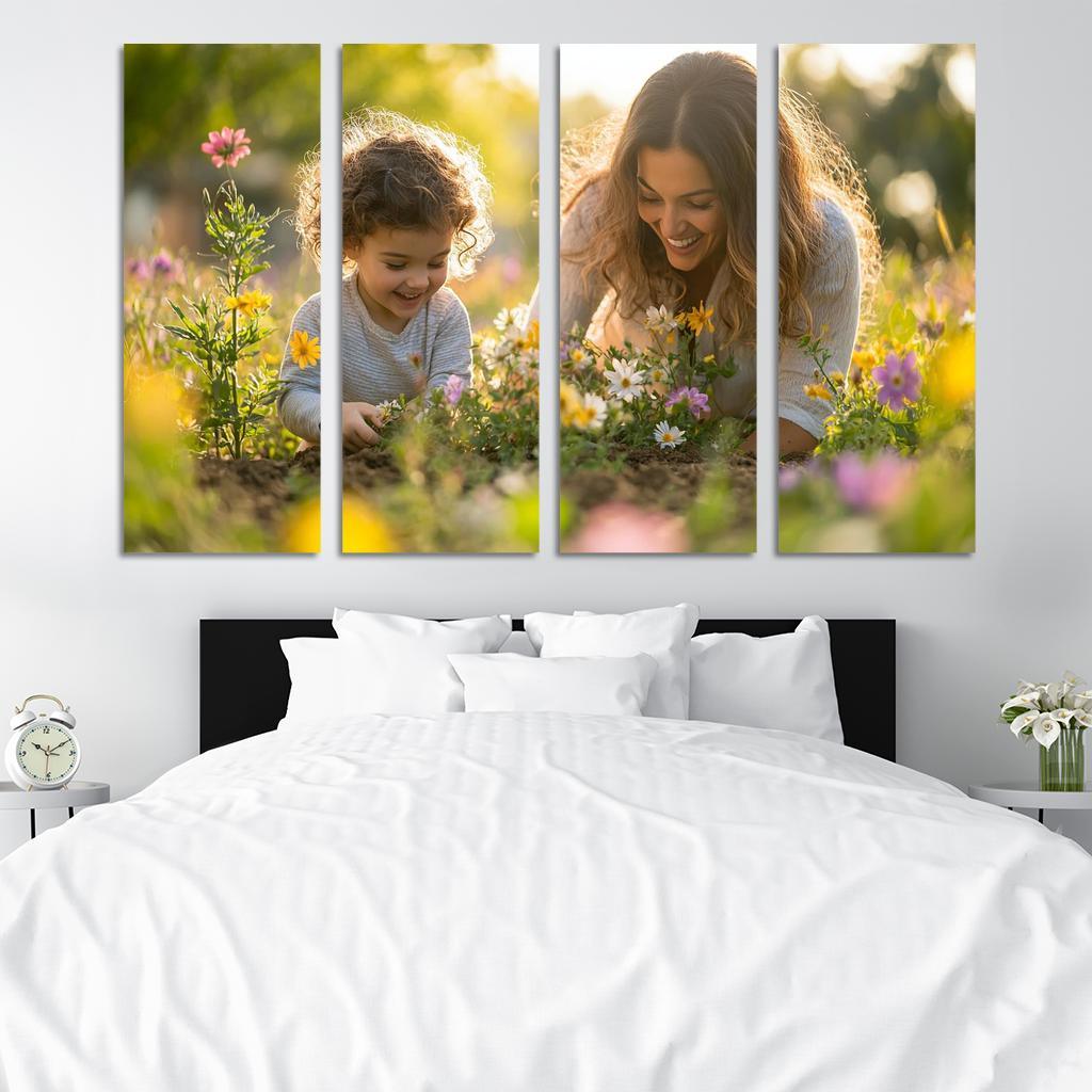 A Garden Of Memories Planting Love With Care Custom Paintings Frame