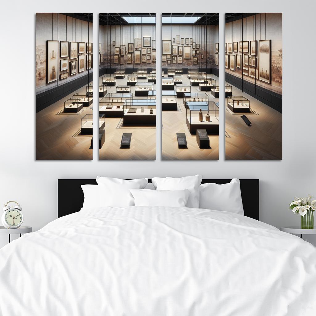 Stolen Heritage The Fight for Cultural Repatriation 4 Piece HD Modern Canvas Panels-Original Frame