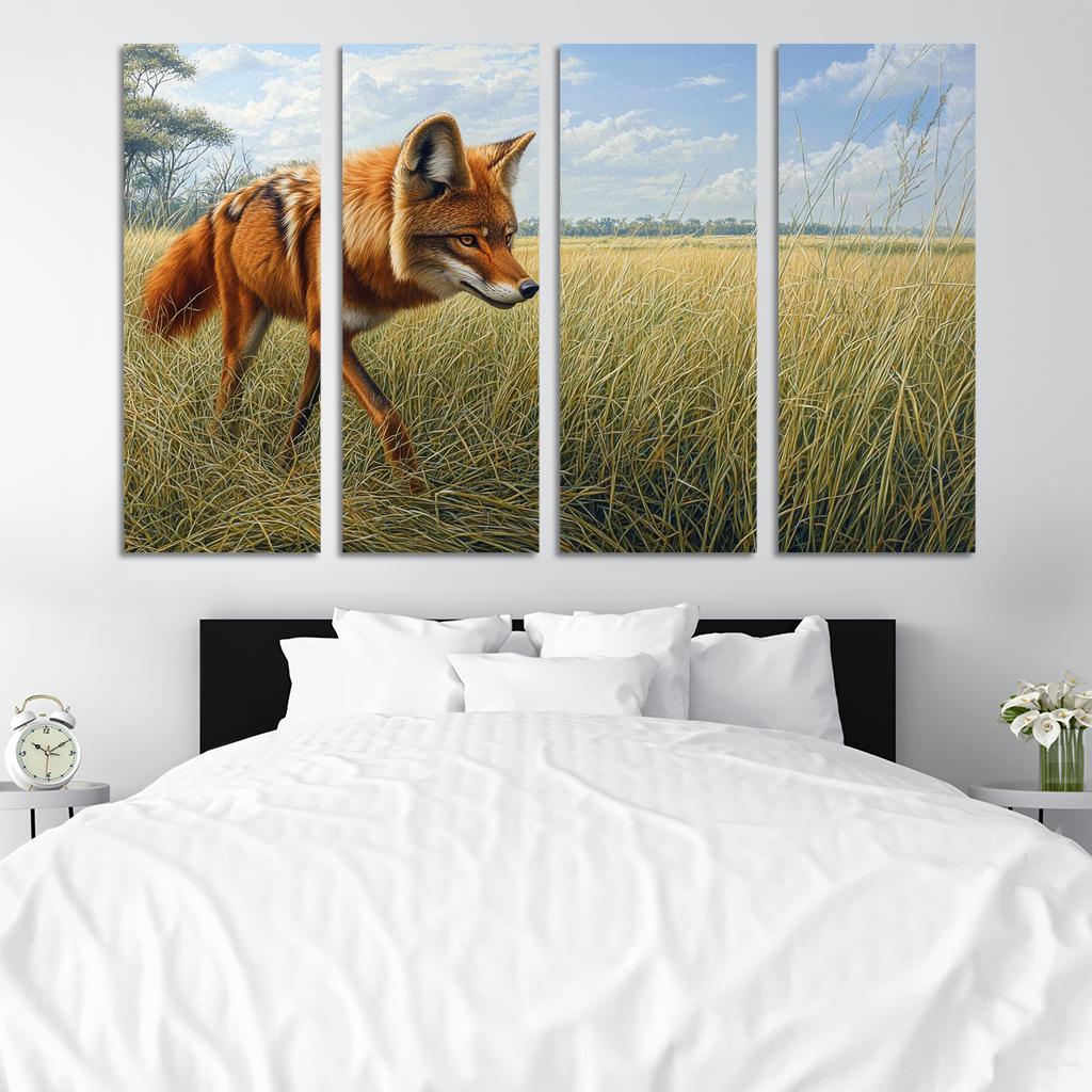The Serene Maned Wolf The Tallest Canid Art Trends