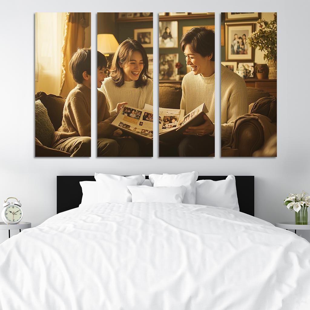 Through The Years A Mothers Journey Custom Paintings Frame
