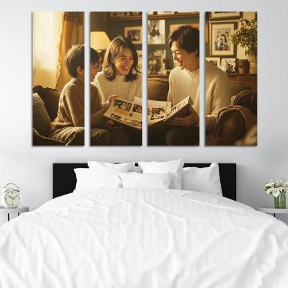 Through The Years A Mothers Journey Custom Paintings Frame