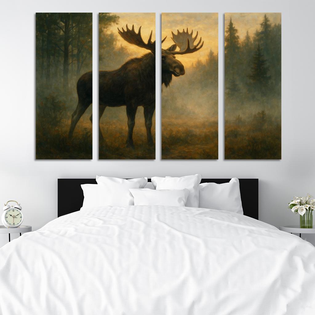 Majestic Moose Expedition Premium Artwork Frames
