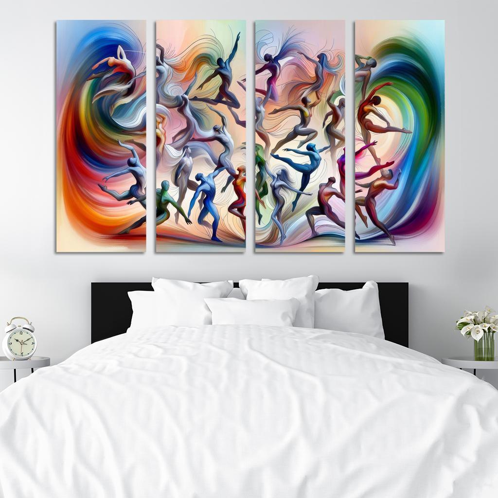 Choreography Of Emotions Premium Artwork Frames