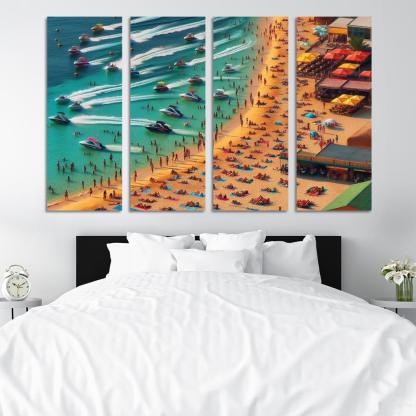 Palm Beach Bliss Sunny Shores And Water Sports Art Trends