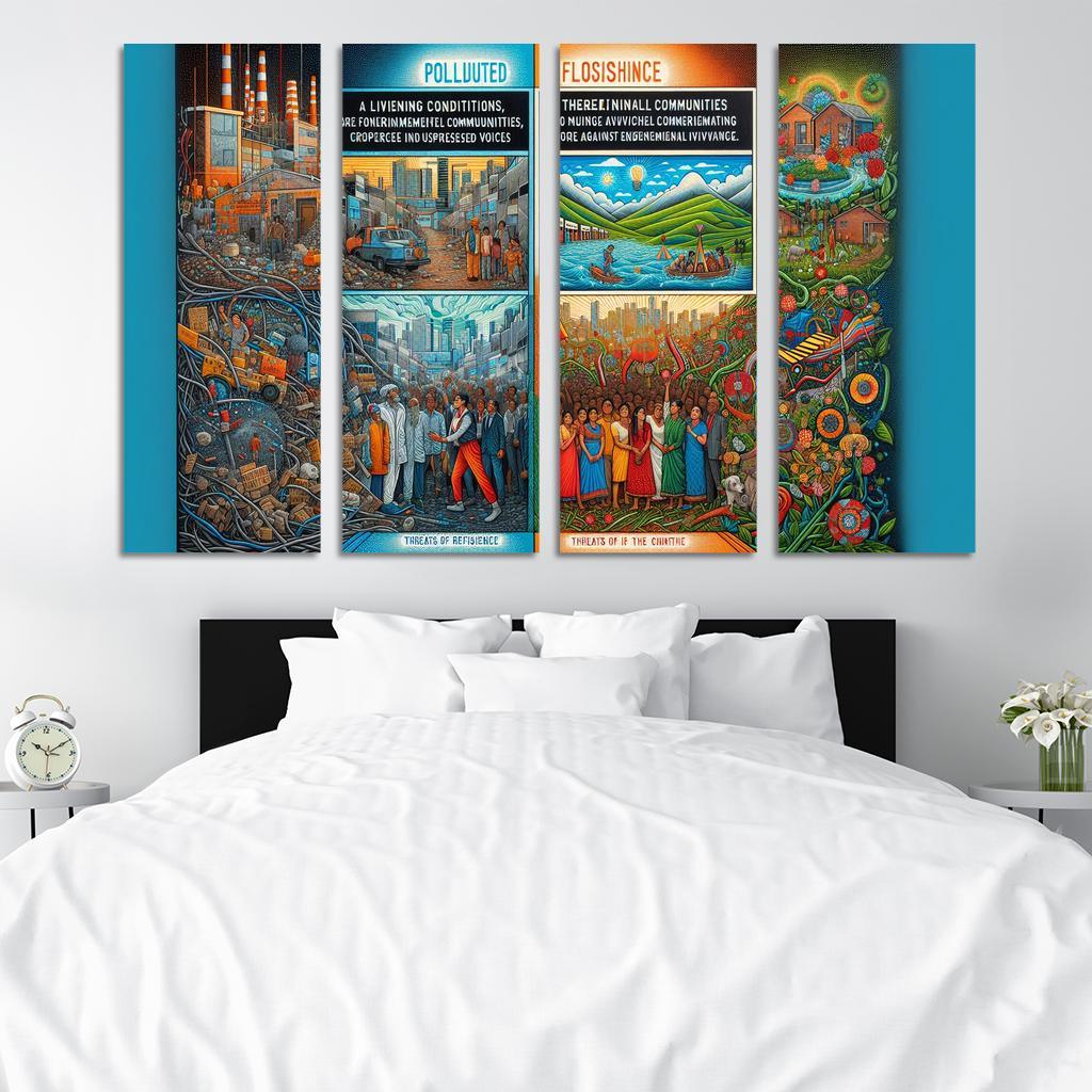 Healing Our Planet A Call For Environmental Justice Multi-panel Paintings