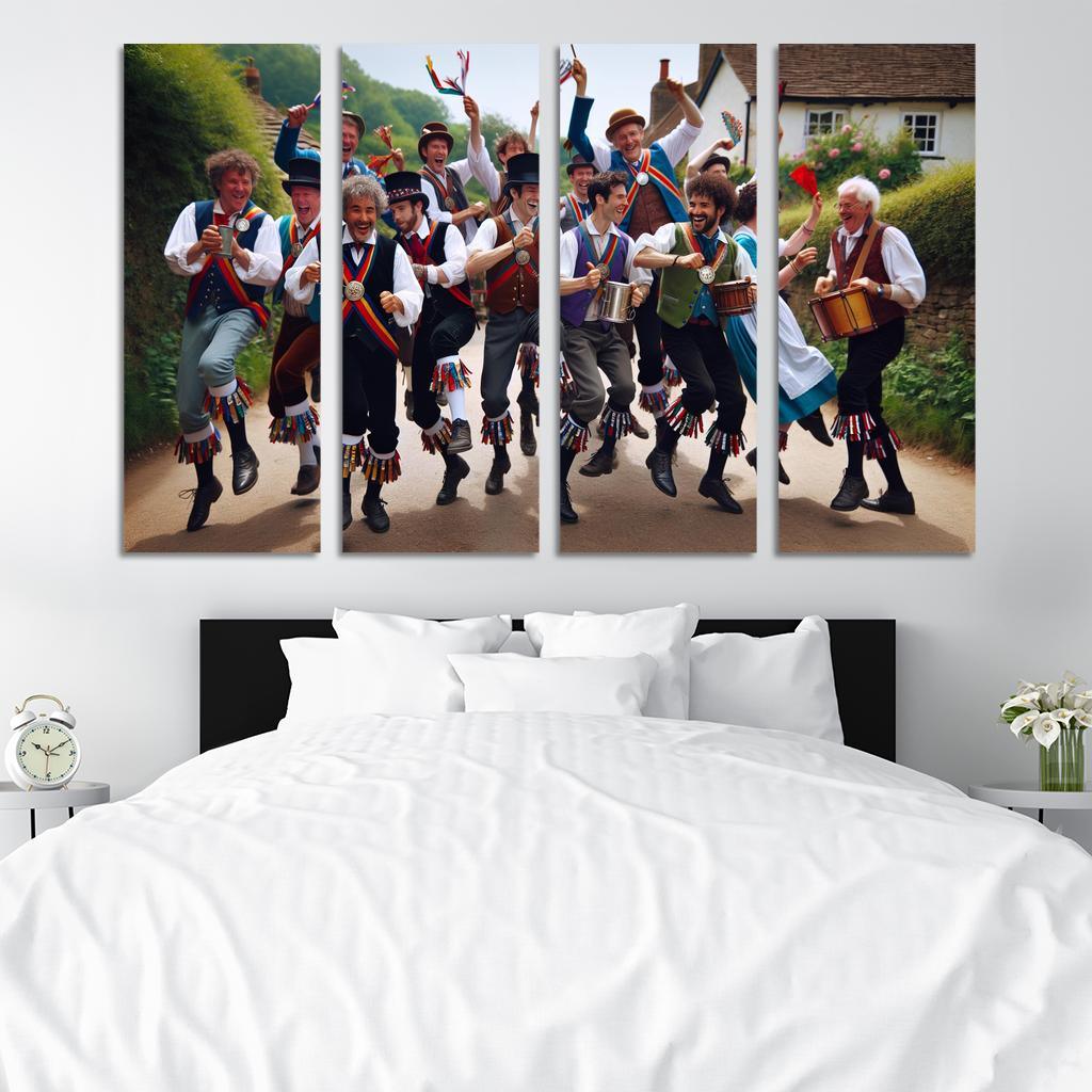 Morris Dance The Folk Tradition Of England Modern Paintings Frame