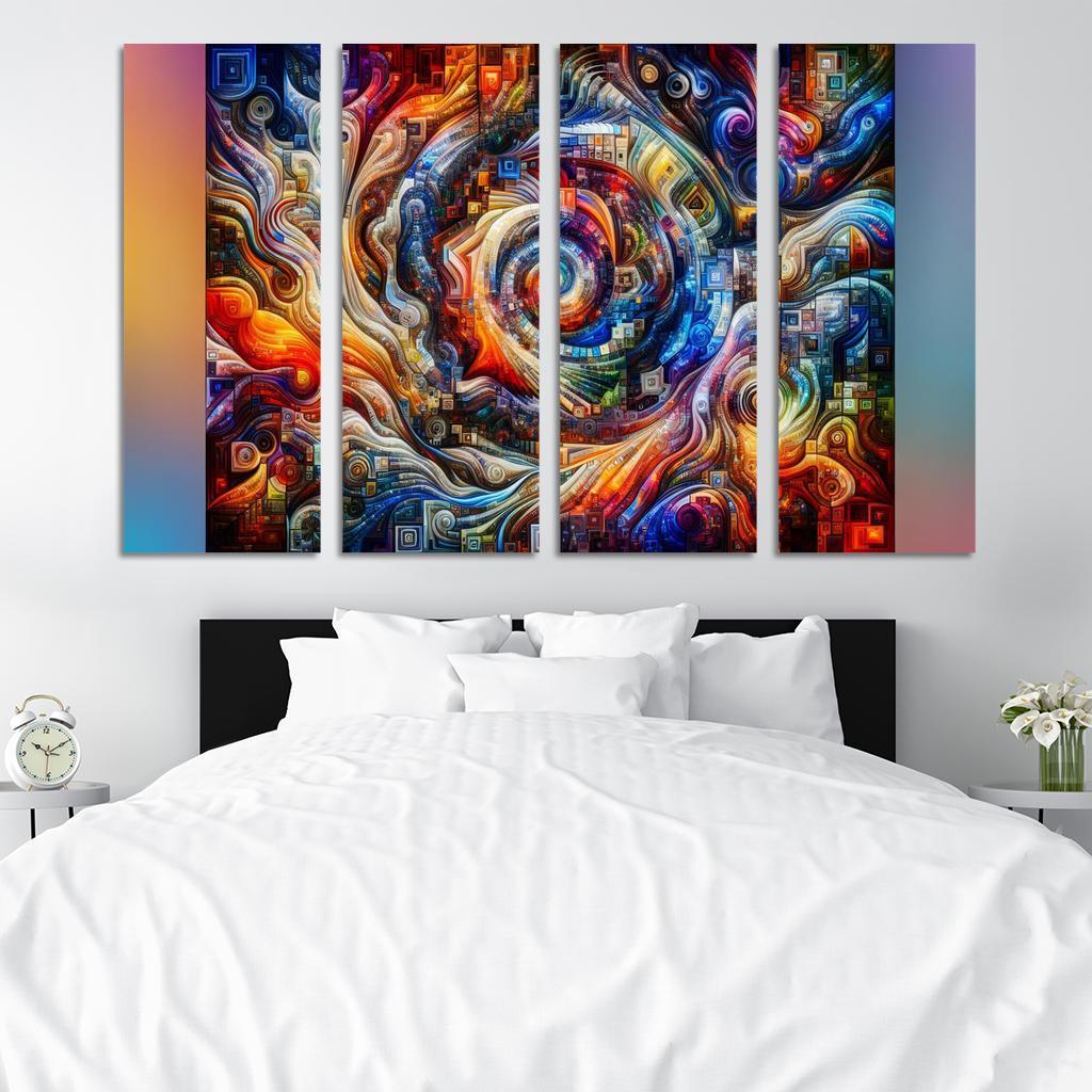 Kaleidoscope Of Memories Premium Artwork Frames