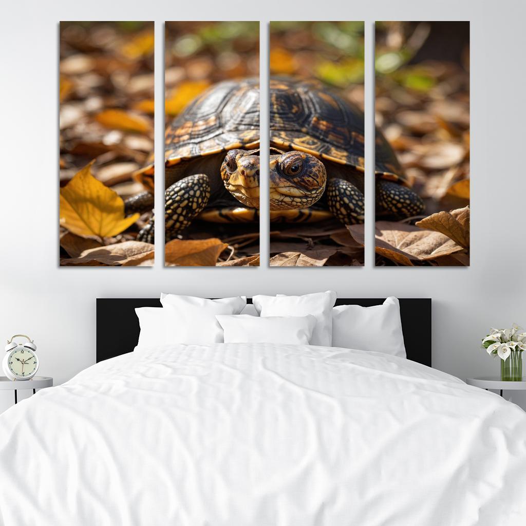 The Elegant Swallowtail Butterfly In A Wildflower Meadow Framed Paintings