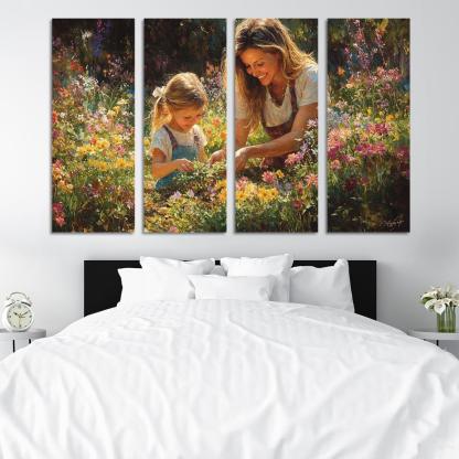 The Garden Of Love Nurtured By A Mother's Hands One-piece Frames