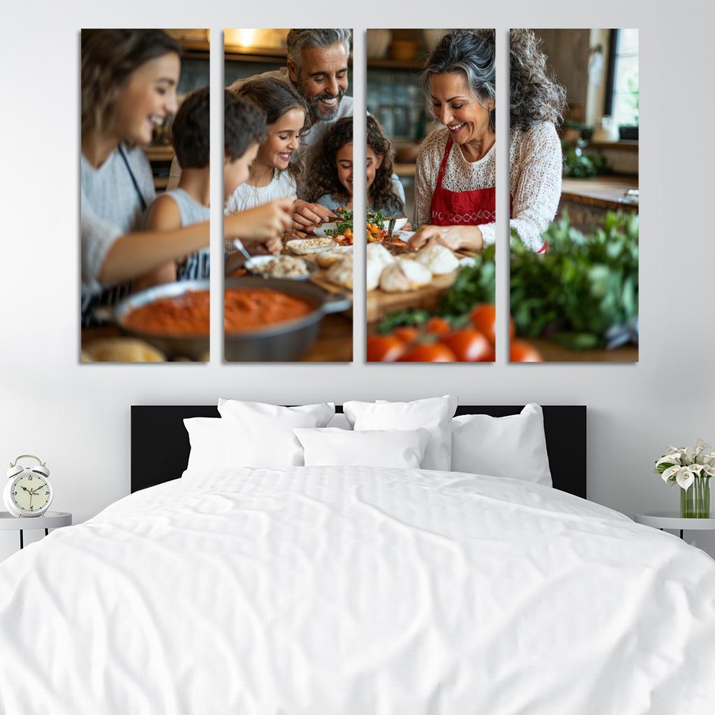 Embracing Traditions A Mothers Legacy Modern Paintings Frame