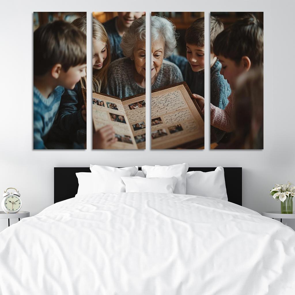 In Her Heart A Mother's Legacy Of Love Modern Paintings Frame