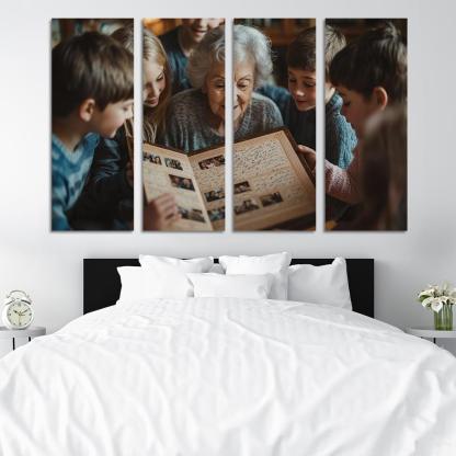 In Her Heart A Mother's Legacy Of Love Modern Paintings Frame