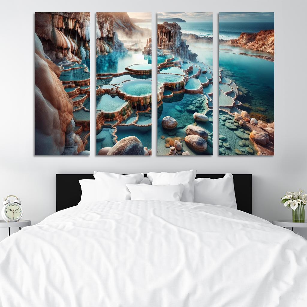 Blue Lagoon Natural Thermal Springs Premium Artwork Frames