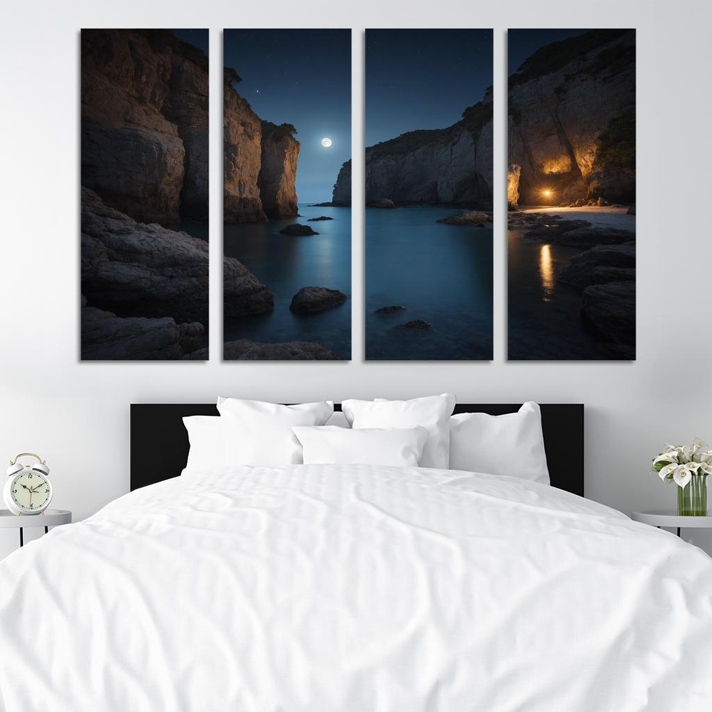 The Enchanted Coves Of Moonlit Waters Art Trends