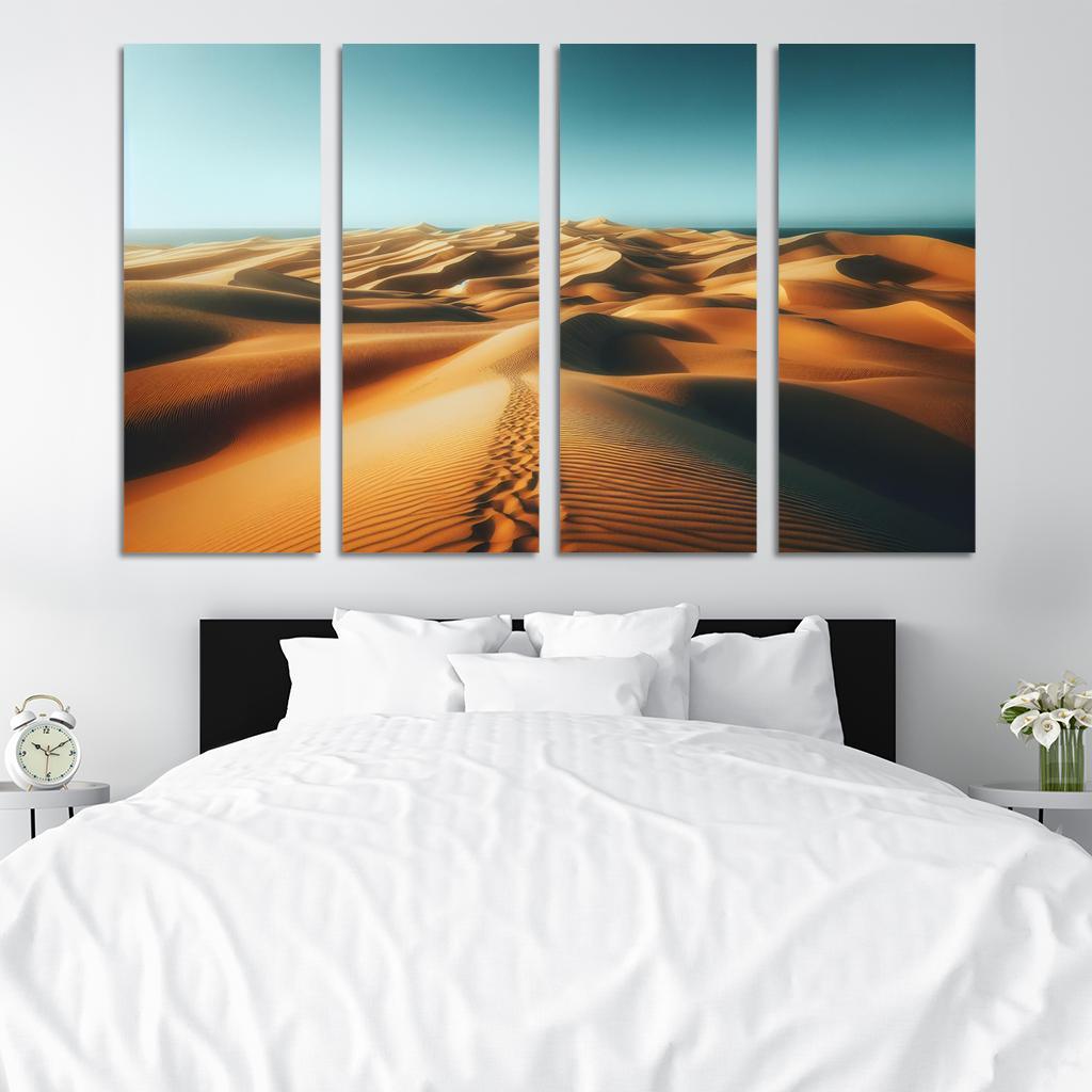 Glistening Dunes Nature's Playground Abstract Paintings Frame