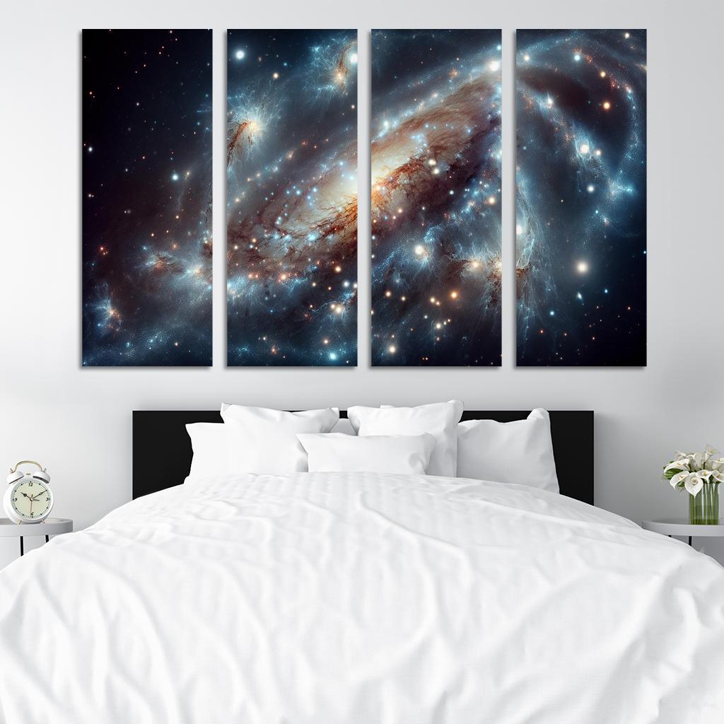 The Enigmatic Life Of Cosmic Dust Abstract Paintings Frame