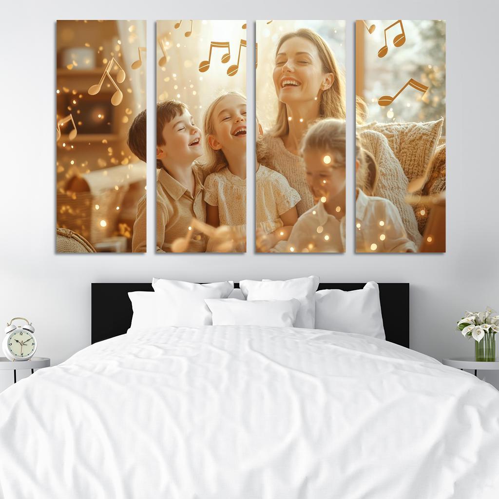 A Symphony Of Love Music That Connects Custom Paintings Frame