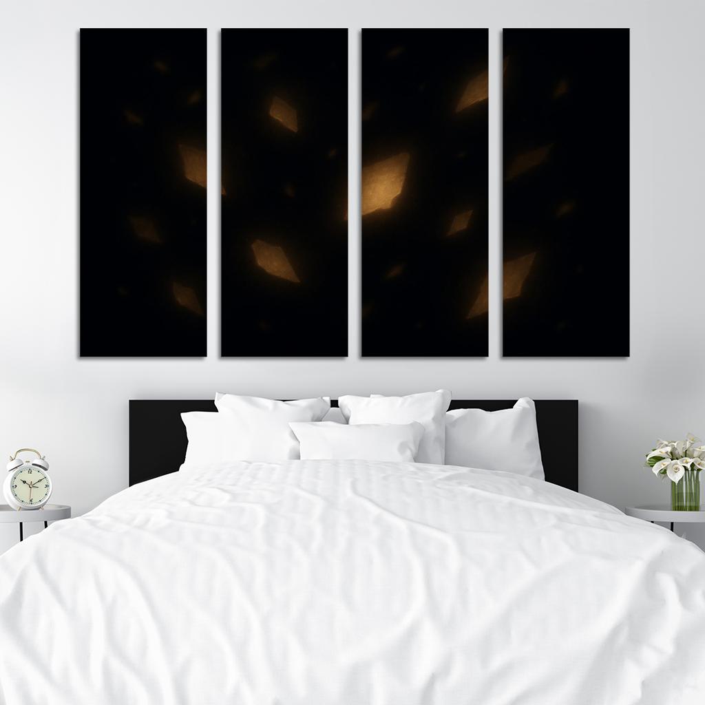 Fragments Of Eternal Whispers Oil Paintings Frame