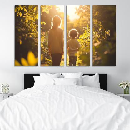 Journey Of Hearts A Mothers Guiding Love Custom Paintings Frame