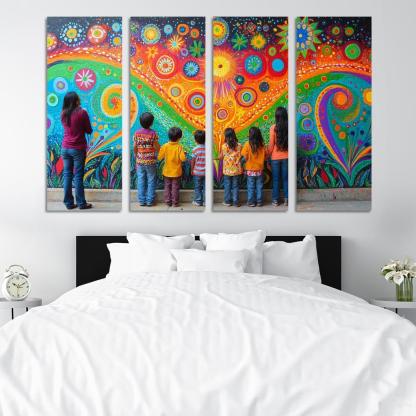 A Mothers Love The Heartbeat Of The Family Custom Paintings Frame