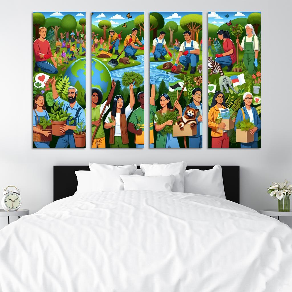 Earth Guardians Celebrating Environmental Activism Art Trends