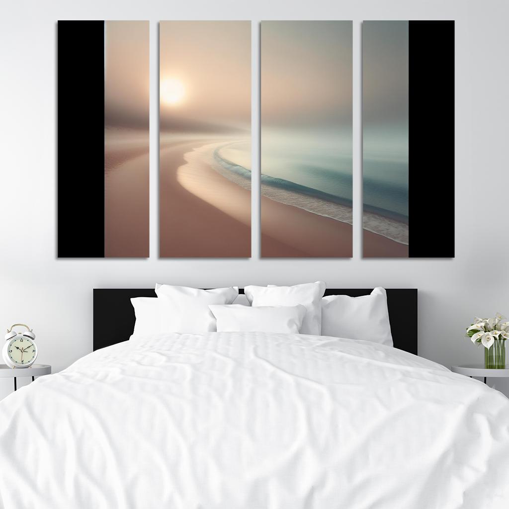 Misty Isle Beach Premium Artwork Frames
