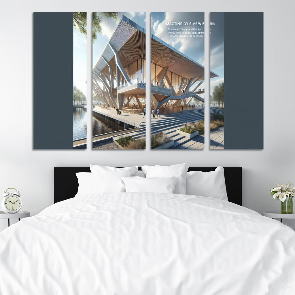 The Resilient Pavilion Custom Paintings Frame