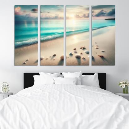 Serene Waters Quiet Coastal Escape Premium Artwork Frames