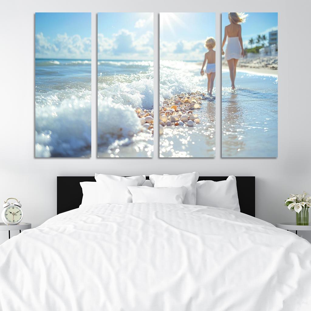 Waves Of Love The Ocean Of Motherhood Custom Paintings Frame