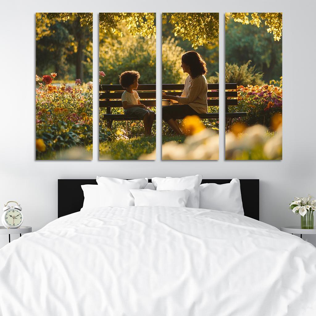 Wisdom Of The Ages A Mothers Guiding Light Custom Paintings Frame