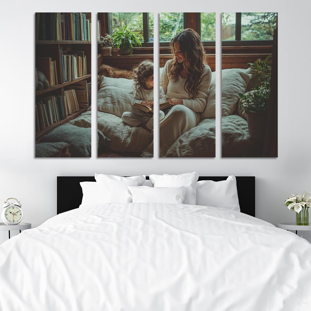 The Gentle Whisper Of Love A Mothers Voice Canvas Paintings Frame