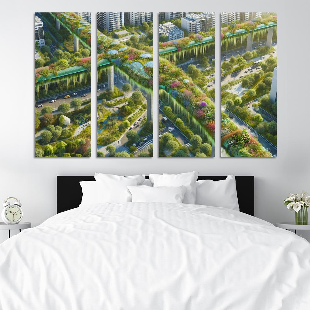 Ecoducts Nature's Pathways Custom Paintings Frame