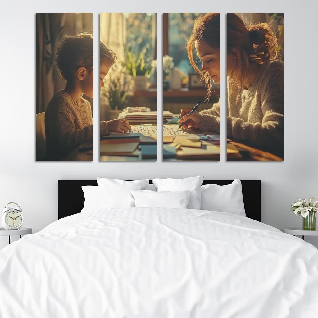 Love In Every Letter A Mothers Words Custom Paintings Frame