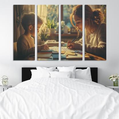 Love In Every Letter A Mothers Words Custom Paintings Frame