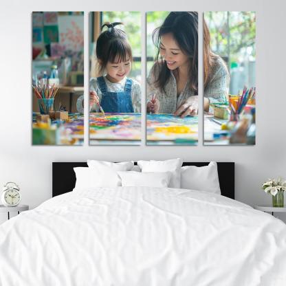 The Canvas Of Life A Mothers Creative Love One-piece Frames