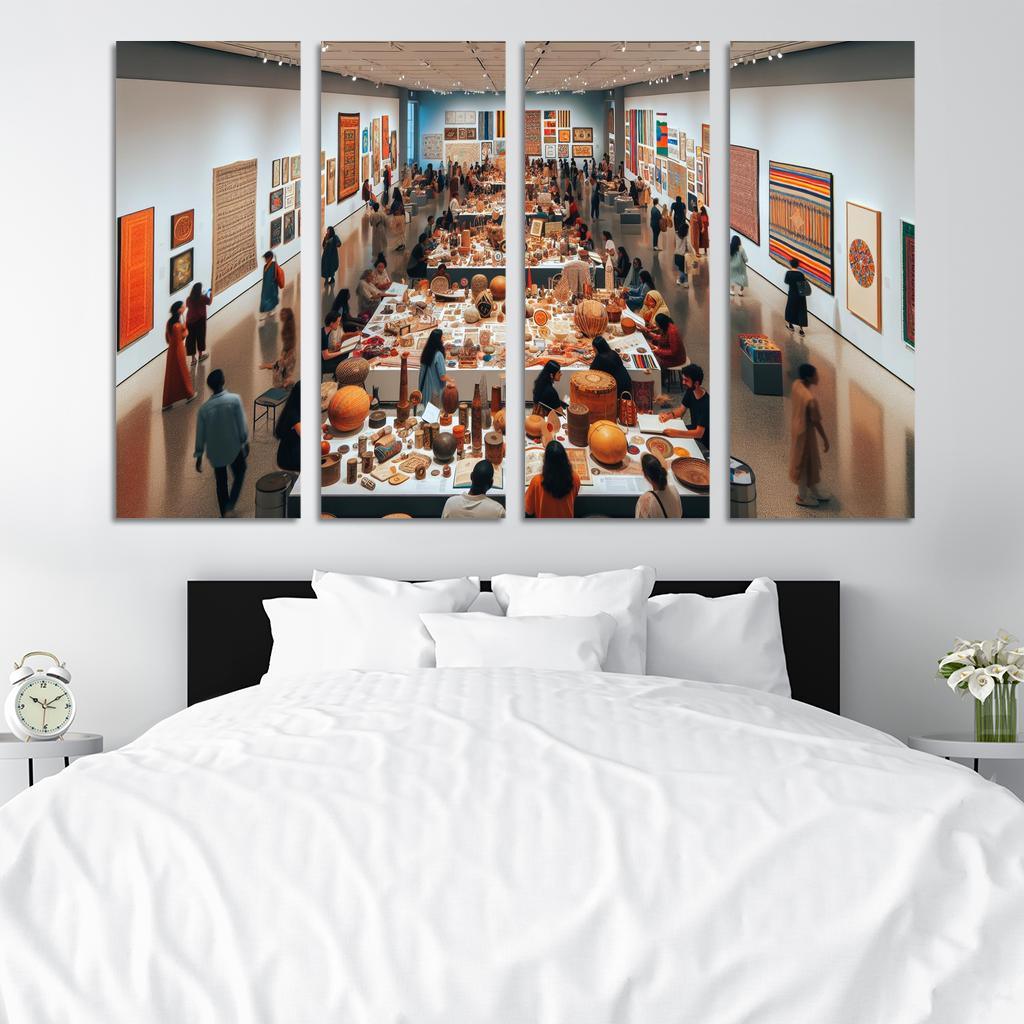 Echoes Of Heritage Art And Cultural Preservation Framed Paintings