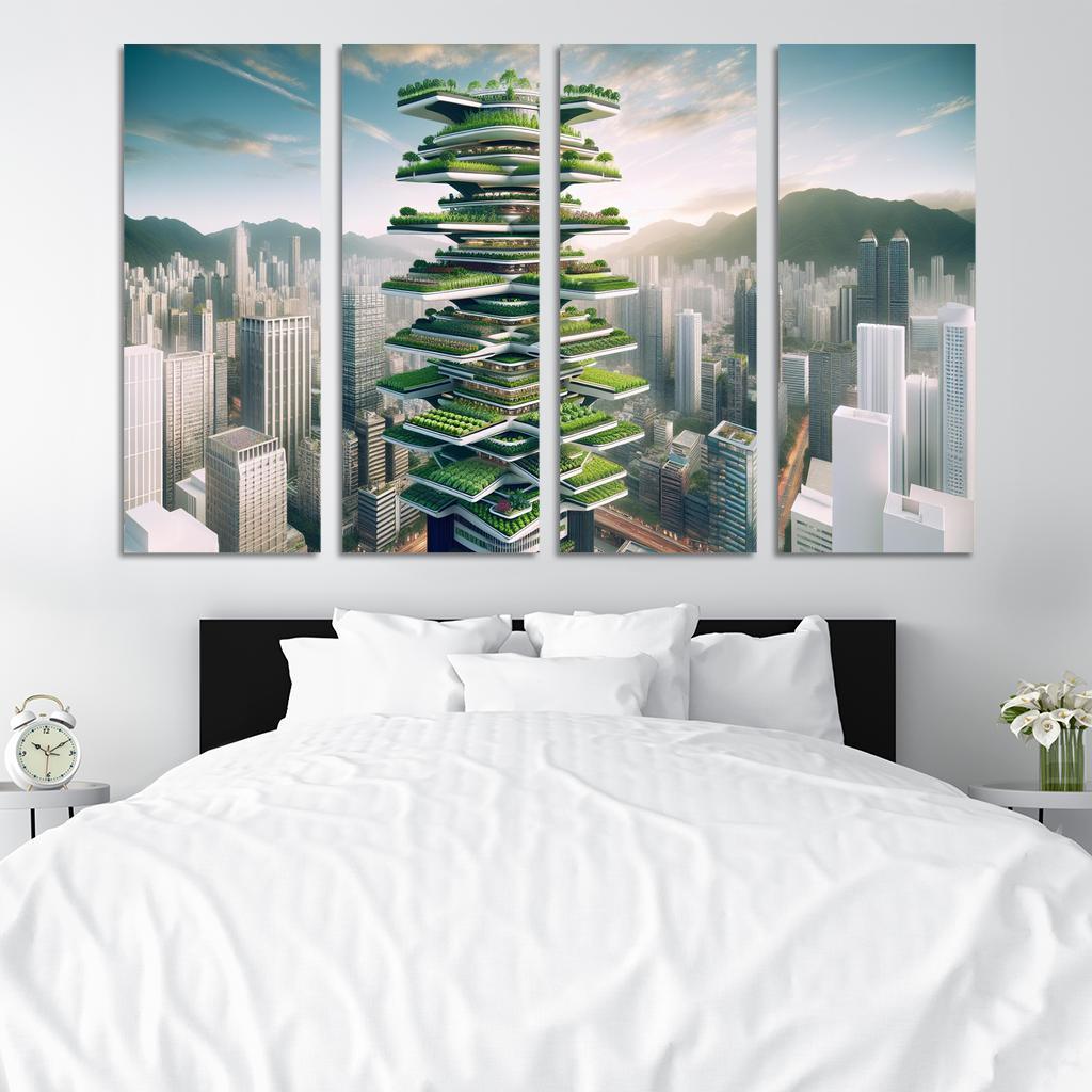 Vertical Farms As Architecture Custom Paintings Frame