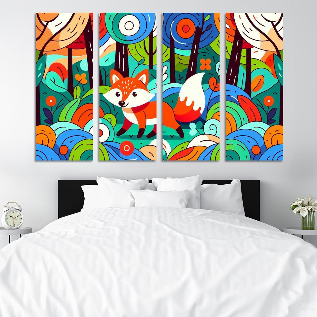 Exploring Fox Modern Paintings Frame
