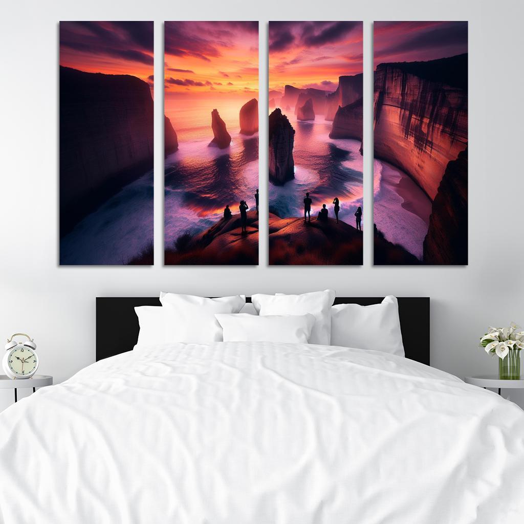 Sunset Cliffs Scenic Vistas Art Trends