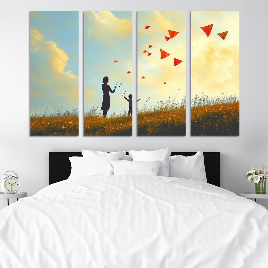 Wings Of Encouragement A Mothers Support Canvas Paintings Frame