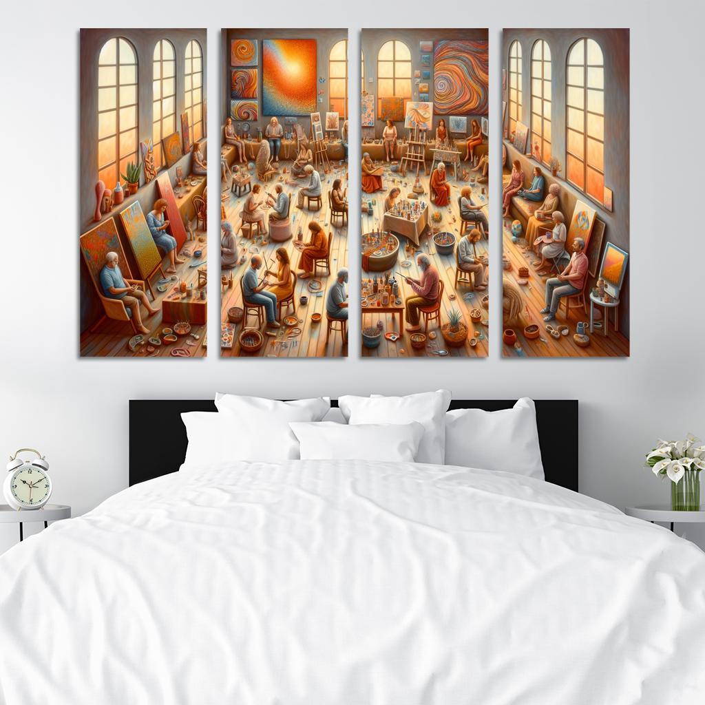 Healing Through Creativity The Power Of Art Therapy Custom Paintings Frame