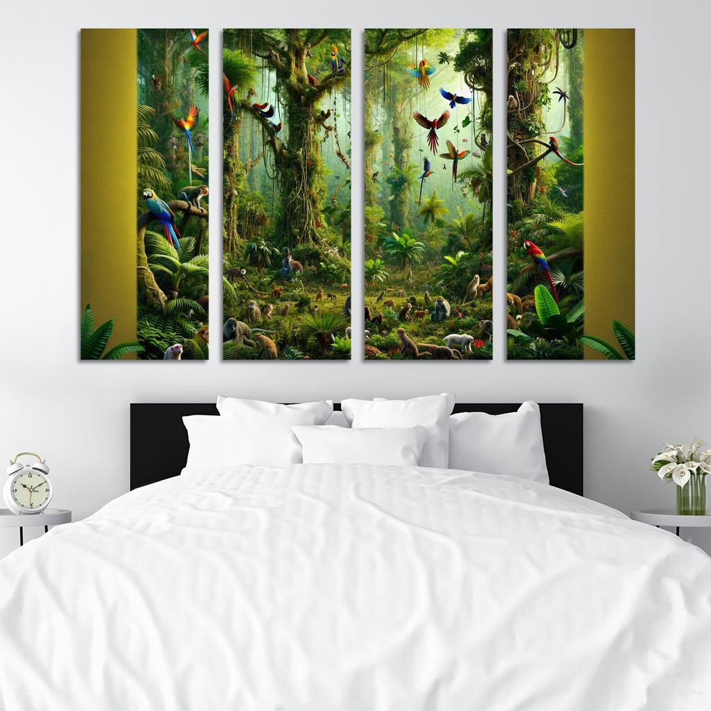 Nature's Voices Advocating For Biodiversity Custom Paintings Frame