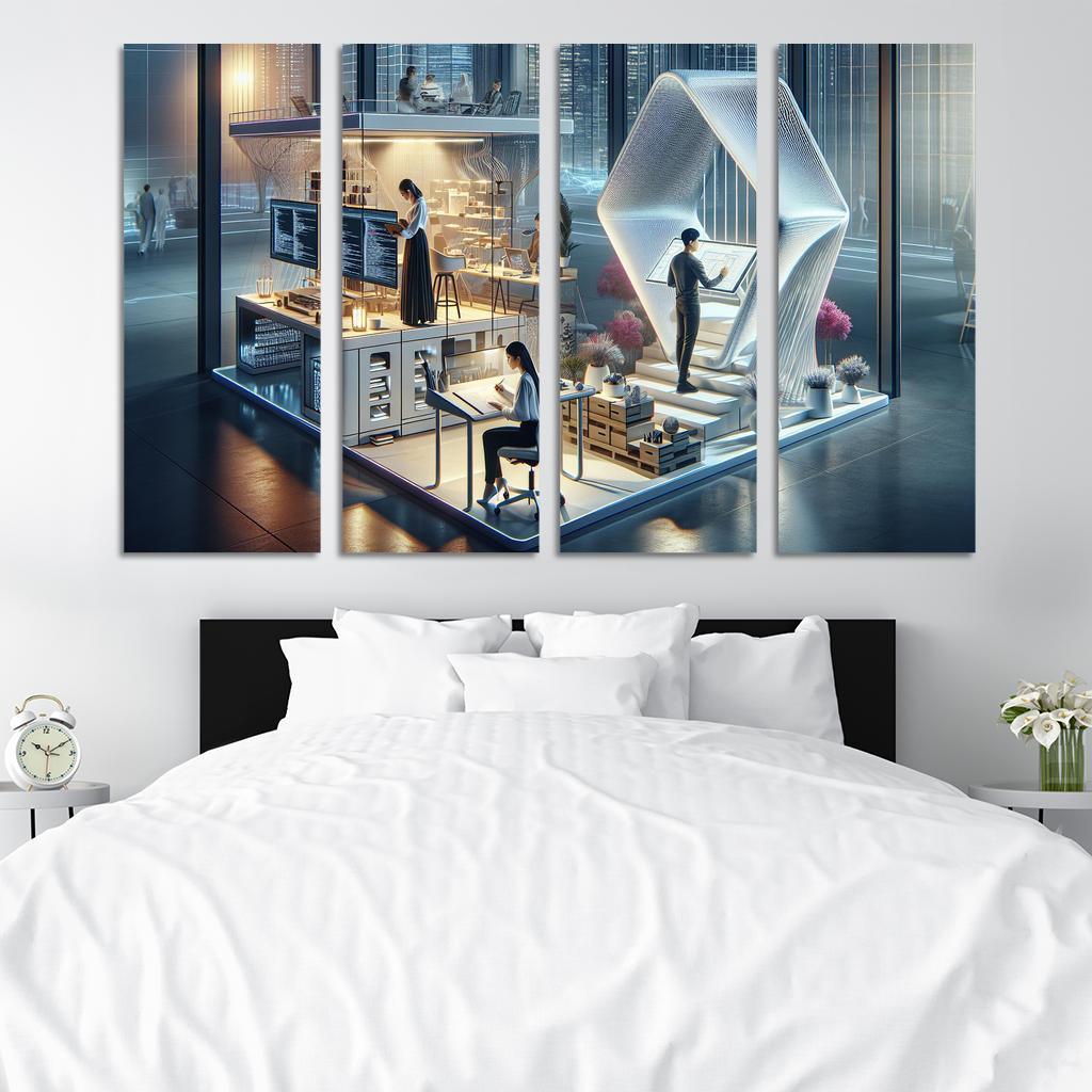 Responsive Environments Custom Paintings Frame