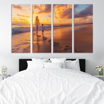 Footprints Of Love A Mothers Guiding Path One-piece Frames